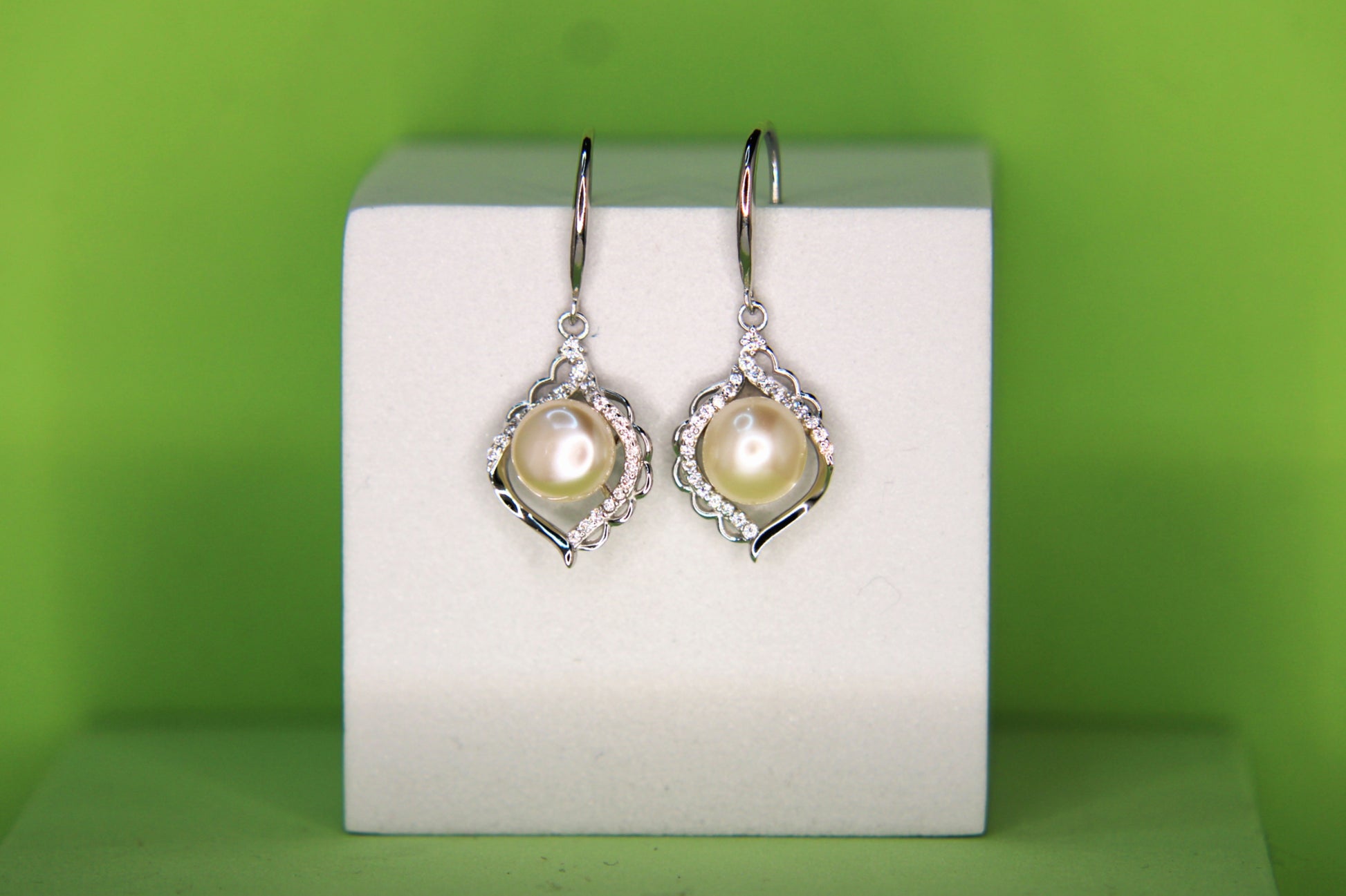 Silver Pearl Tops - Avika jewels