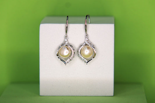 Silver Pearl Tops - Avika jewels