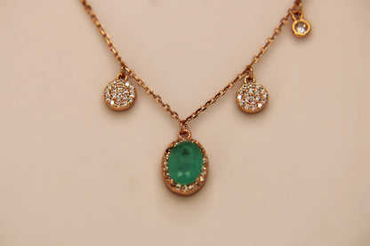 Silver Pendant Tops Set