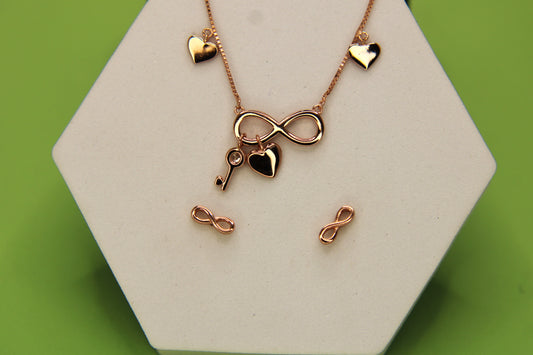 Silver Pendant Tops Set - Avika jewels