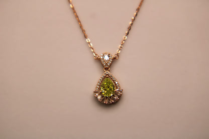 Silver Drop Pendant Chain