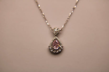 Silver Drop Pendant Chain