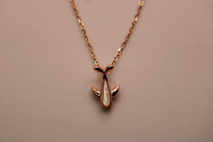 Silver Fish Pendant Chain