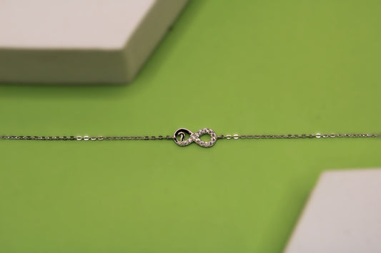 Silver Infinity Bracelet