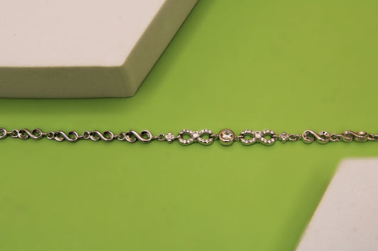 Silver Infinity Bracelet