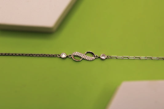 Silver Infinity Bracelet