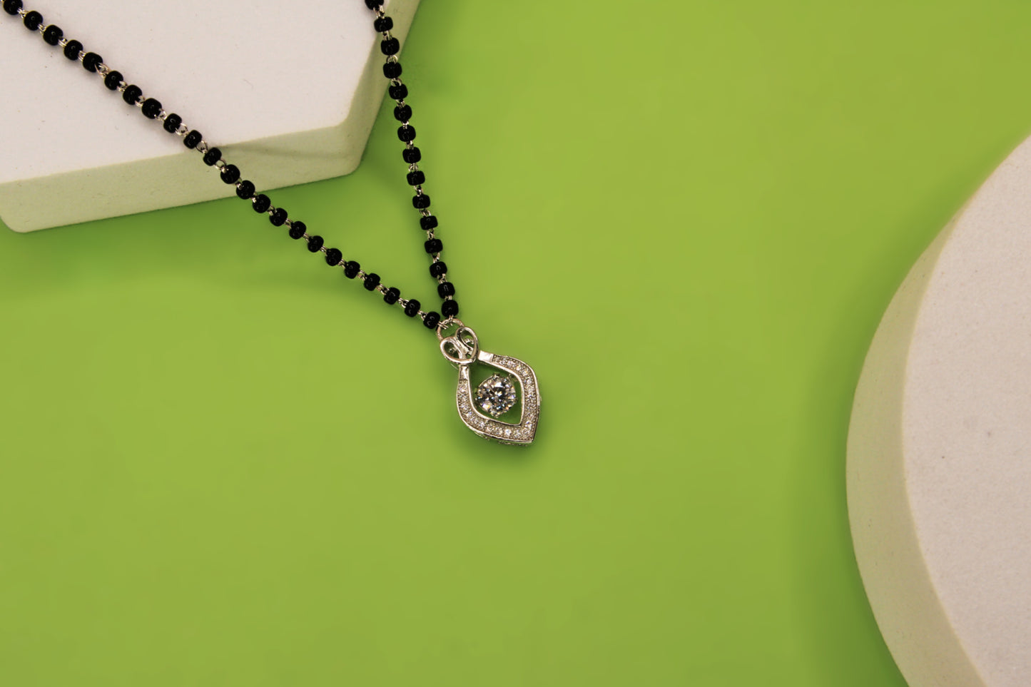 Silver Mangalsutr