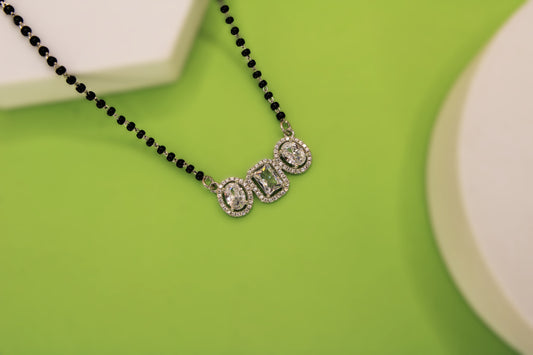 Silver Mangalsutr