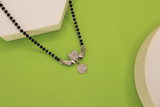 Silver Mangalsutr