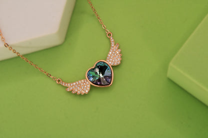 Silver Heart Pendant Chain