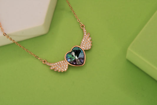 Silver Heart Pendant Chain