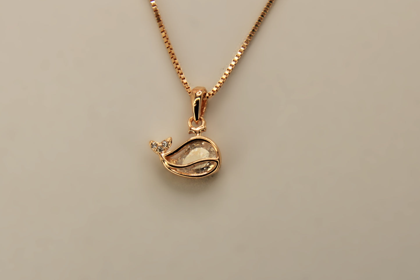 Silver Fish Pendant Chain