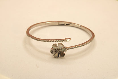 Silver Flower Kada