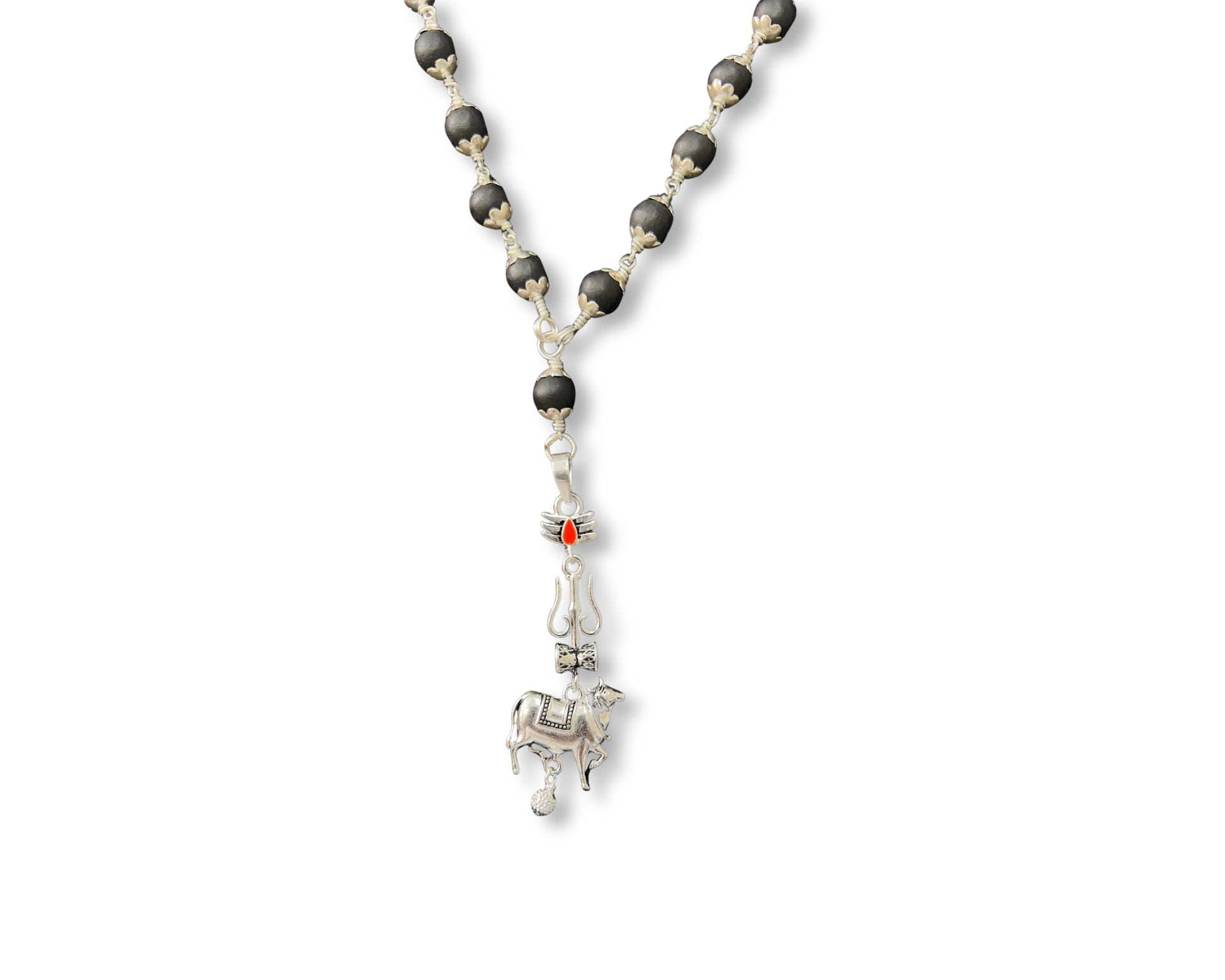 925 silver pendant, Nandi pendant, mahesh babu pendant, mahesh babu doller,Trishul pendant, spiritual silver jewellery, Indian traditional silver pendant, sterling silver unisex pendant.