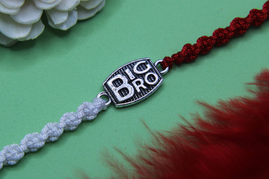 Silver Big Bro Rakhi