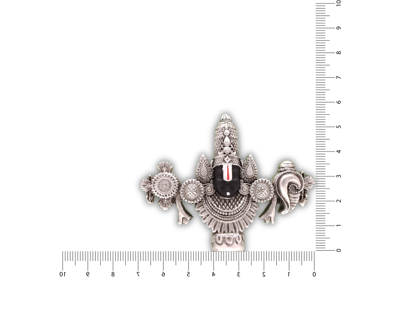 Small Antique Tirupati Balaji Face Idol