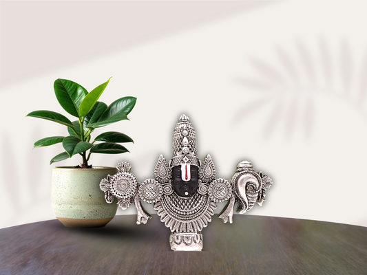 Small Antique Tirupati Balaji Face Idol